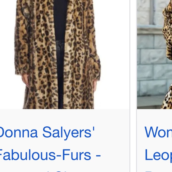FABULOUS FAKE by DONNA SALYERS… full length lined coat in new condition. - Picture 6 of 7